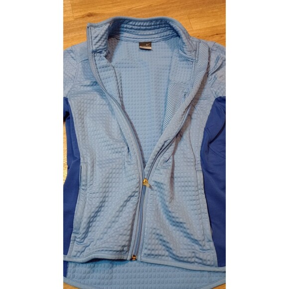 VINTAGE Nike Sphere Thermal Jacket Womens Medium Track Full Zip Waffle Running - Picture 5 of 16